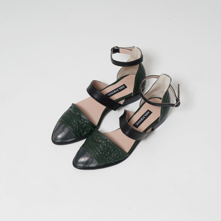 Office ~ Green Croc Metallic