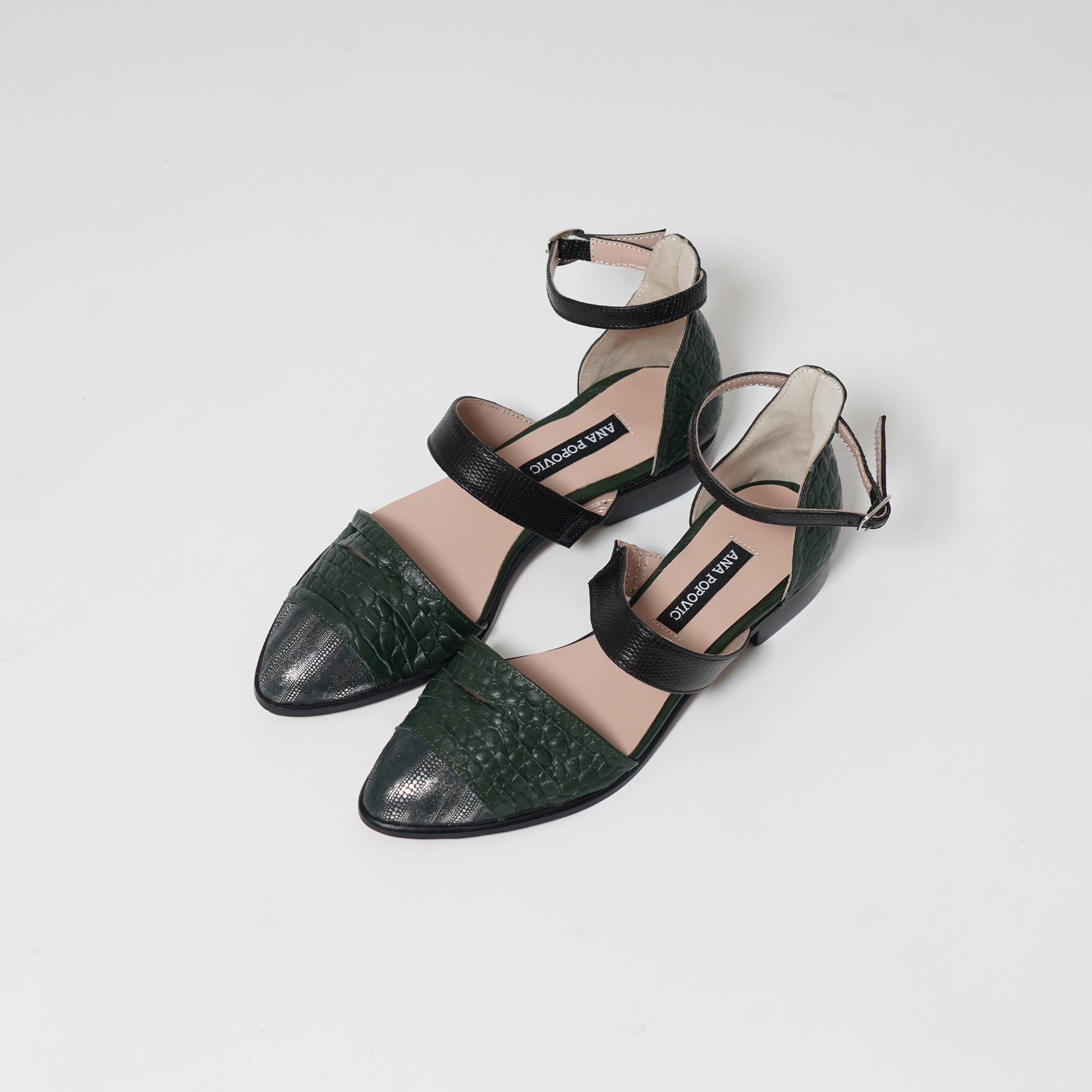 Office ~ Green Croc Metallic