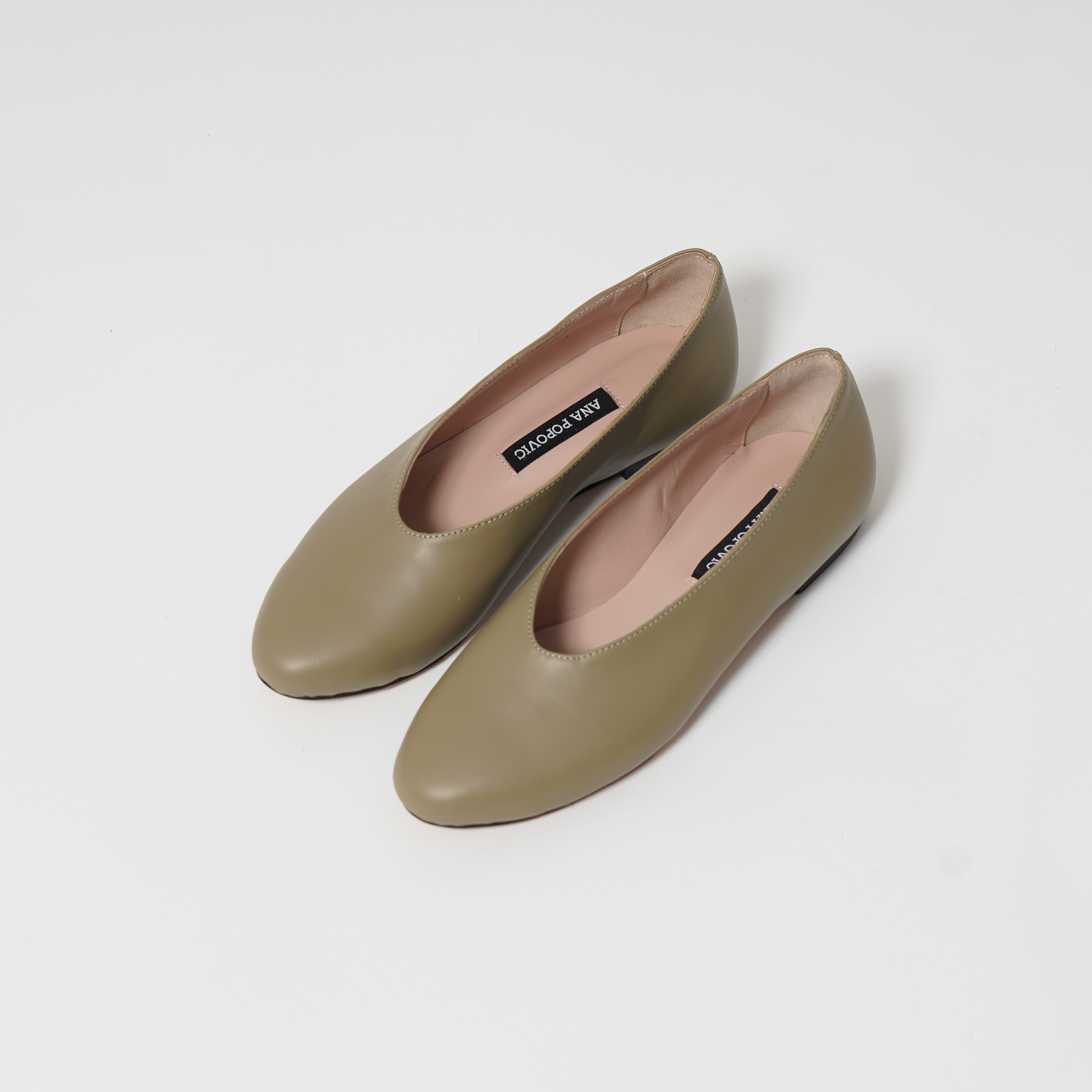 Lolita ~ Olive Flats