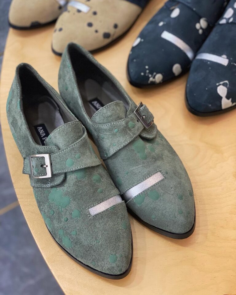 Silver Lining Green Splash