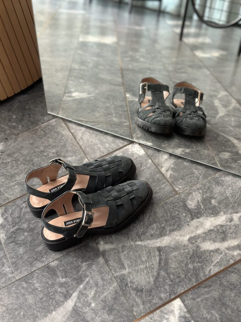 New! Bali Fisherman Sandal ~ Charcoal