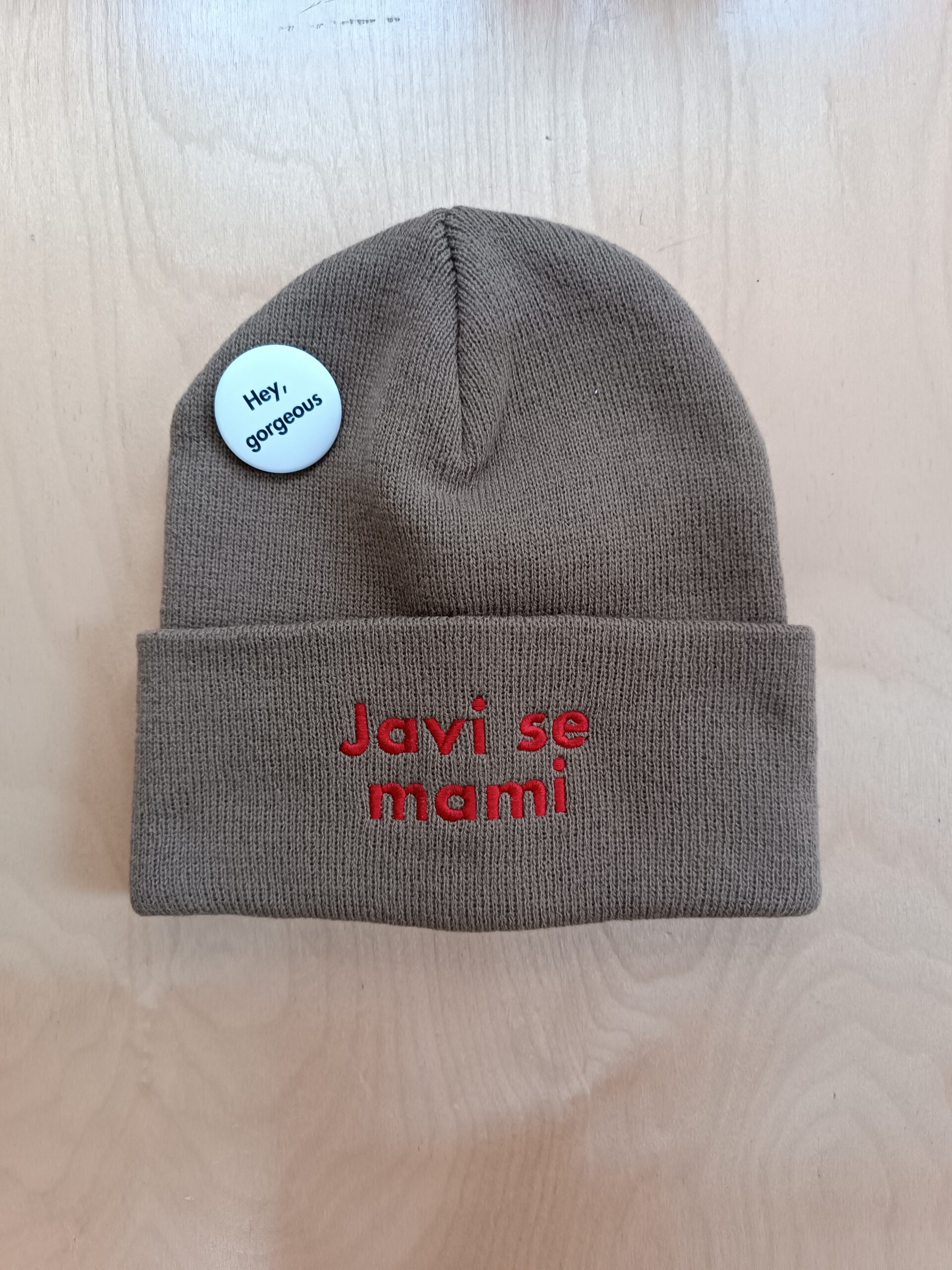 Javi se mami Winter Hat ~ Brown