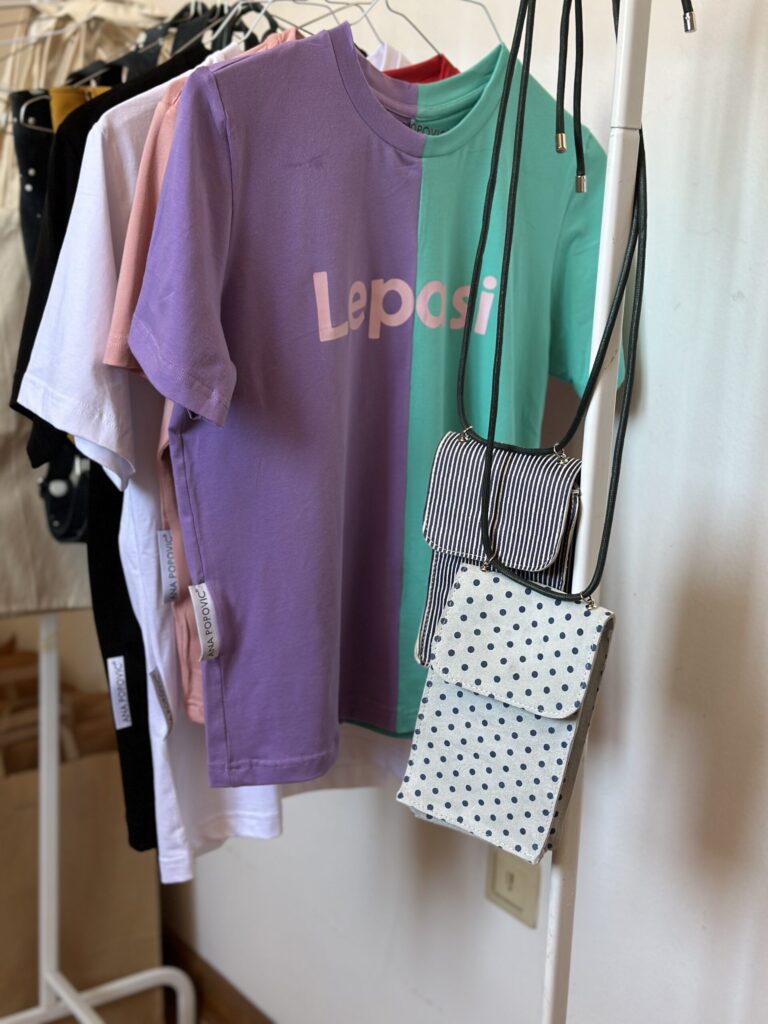 Best Friend Travel Bag Blue Dots