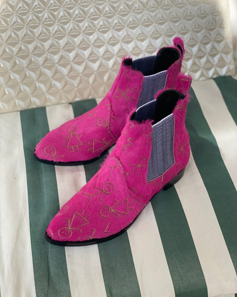 Chelsea Boot Pink Pony